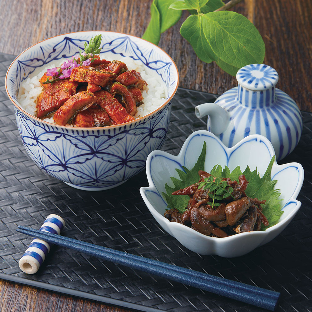 うなぎ割烹「一愼」うな丼の具セット きざみ鰻と肝煮 - 画像 (4)