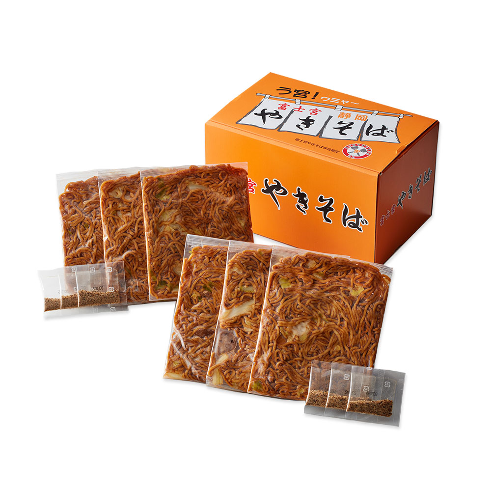 富士宮やきそば学会認定 冷凍やきそば 6食 個包装 - 画像 (2)