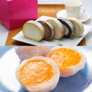 カットロールアソート＆みかん大福 詰め合わせ ギフト スイーツセット