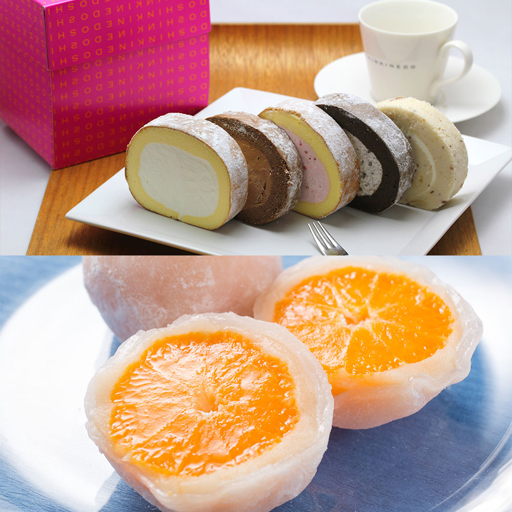カットロールアソート&みかん大福 詰め合わせ ギフト スイーツセット