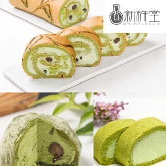 抹茶スイーツ食べ比べセット｜新杵堂のロールケーキと大福