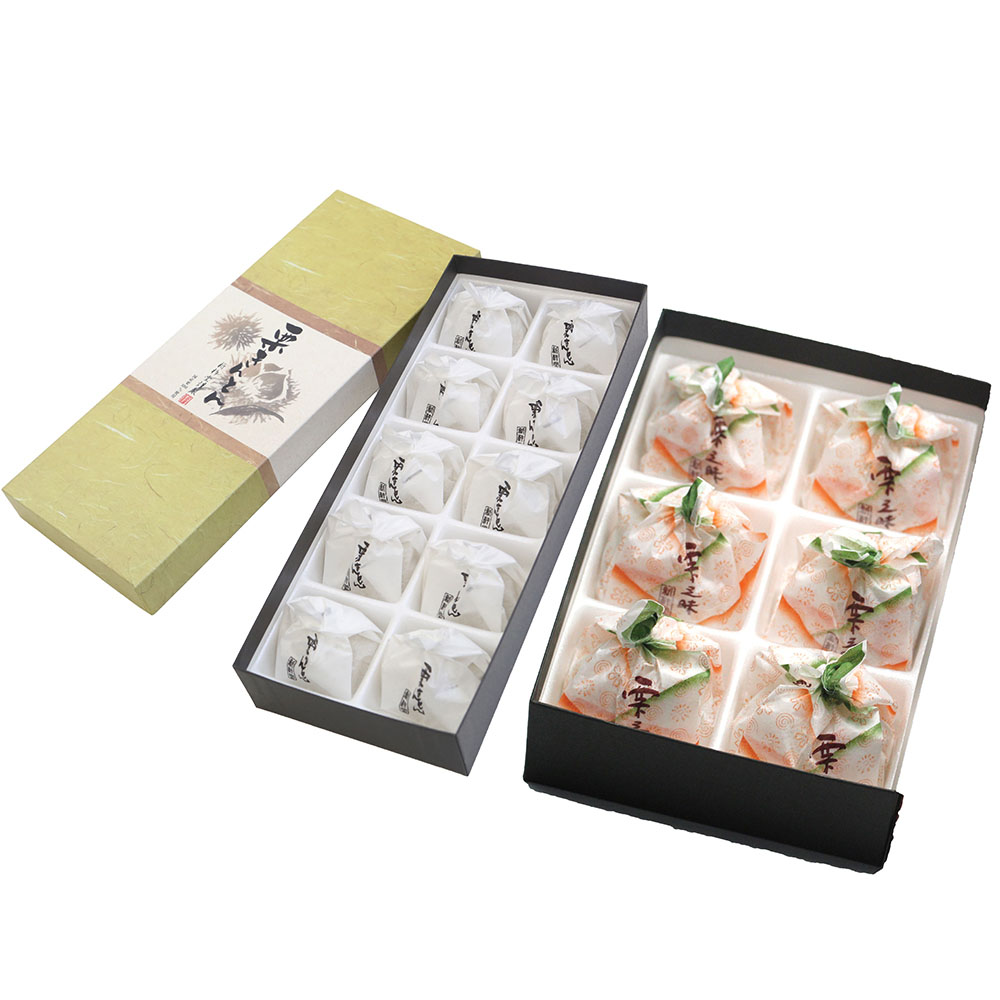 岐阜中津川 新杵堂 栗きんとん&粒栗三昧 2箱セット 詰め合わせ - 画像 (2)