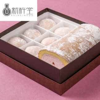 新杵堂 ストロベリースイーツセット 完熟いちごの和菓子ギフト