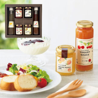 山形 たかはた果樹園 ジャム&ドレッシングセット 送料無料