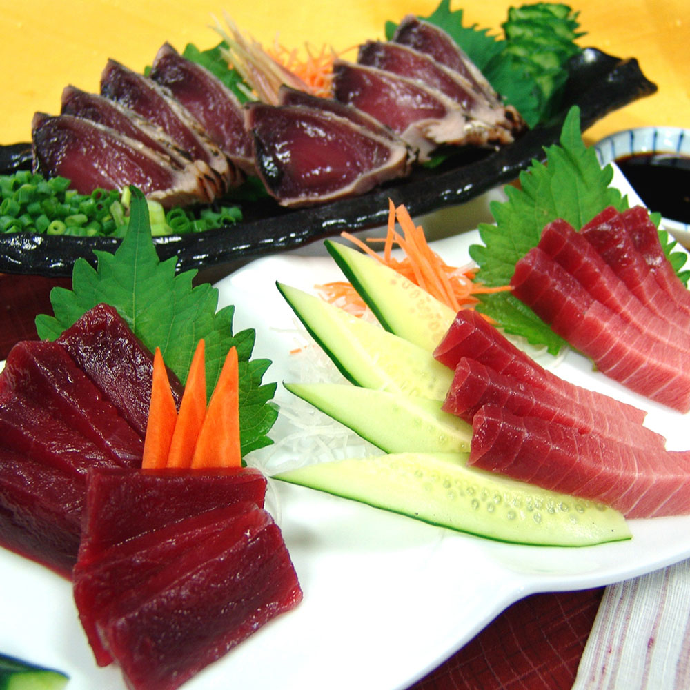 静岡 南まぐろ&鰹尽くし B 高級南まぐろと一本釣り鰹