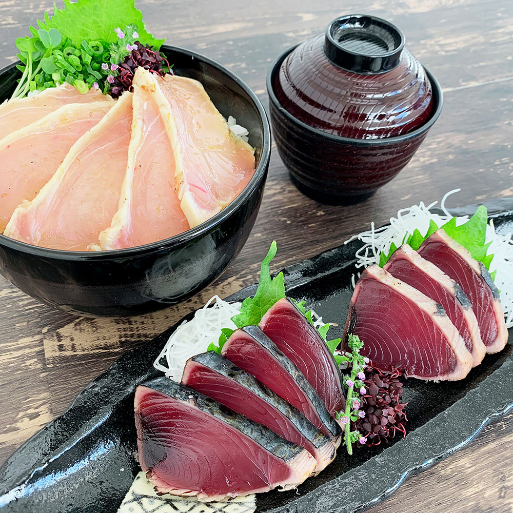 静岡産 炙りまぐろ鰹詰合せ | 秘伝のタレ漬け込み