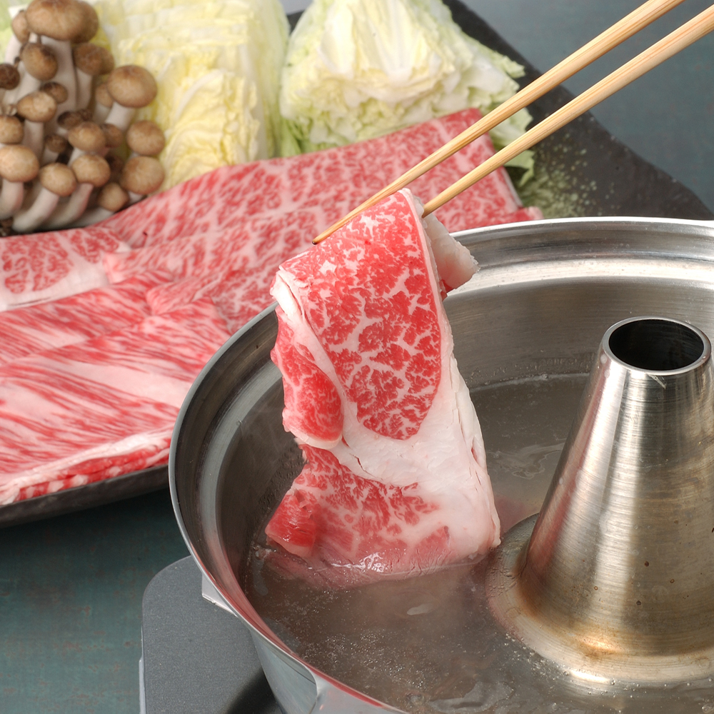 信州アルプス牛 すき焼き しゃぶしゃぶ用 肩ロース 500g 冷凍 - 画像 (2)