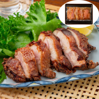 長野名物 松本山賊焼き ムネ肉 1kg 冷凍