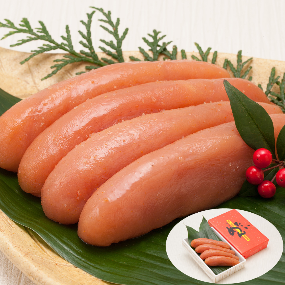 無着色辛子明太子 200g 博多の味 冷凍便