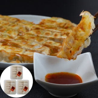 鹿児島県産黒豚餃子 12個入×3 ジューシーな肉汁