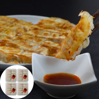 鹿児島県産黒豚餃子 12個入×4 ジューシーな肉汁