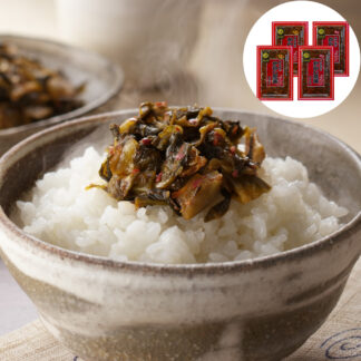 博多名物 からし高菜 食べ比べセット 1kg 激辛 中辛 ご飯のお供