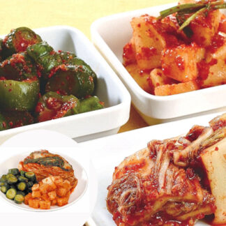 鶴橋コリアタウン キムチ 500g 名人手作り 本格キムチ 白菜 大根 きゅうり