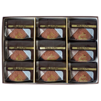 ミカド珈琲 トリュフショコラケーキ 9個 東京 日本橋 老舗 濃厚チョコレート