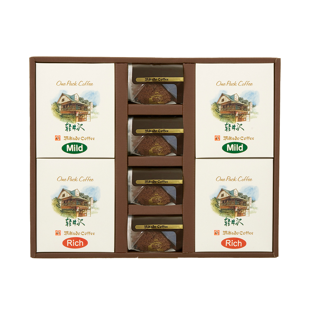 ミカド珈琲 ワンパックコーヒー&トリュフショコラケーキギフト 東京 老舗 - 画像 (2)