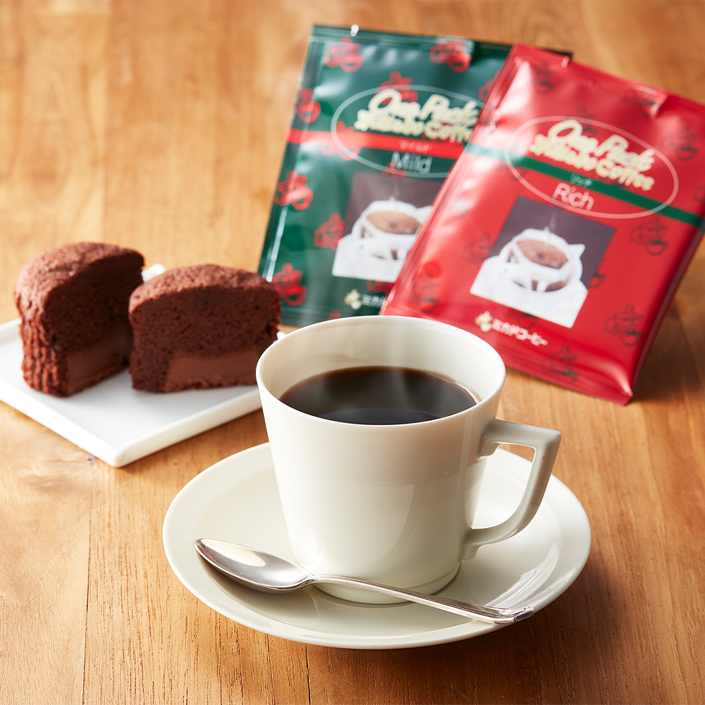 ミカド珈琲 ワンパックコーヒー&トリュフショコラケーキギフト 東京 老舗 - 画像 (3)