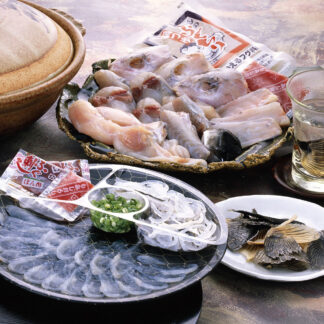 大分豊後産とらふぐ満喫セット！刺身と鍋を贅沢に
