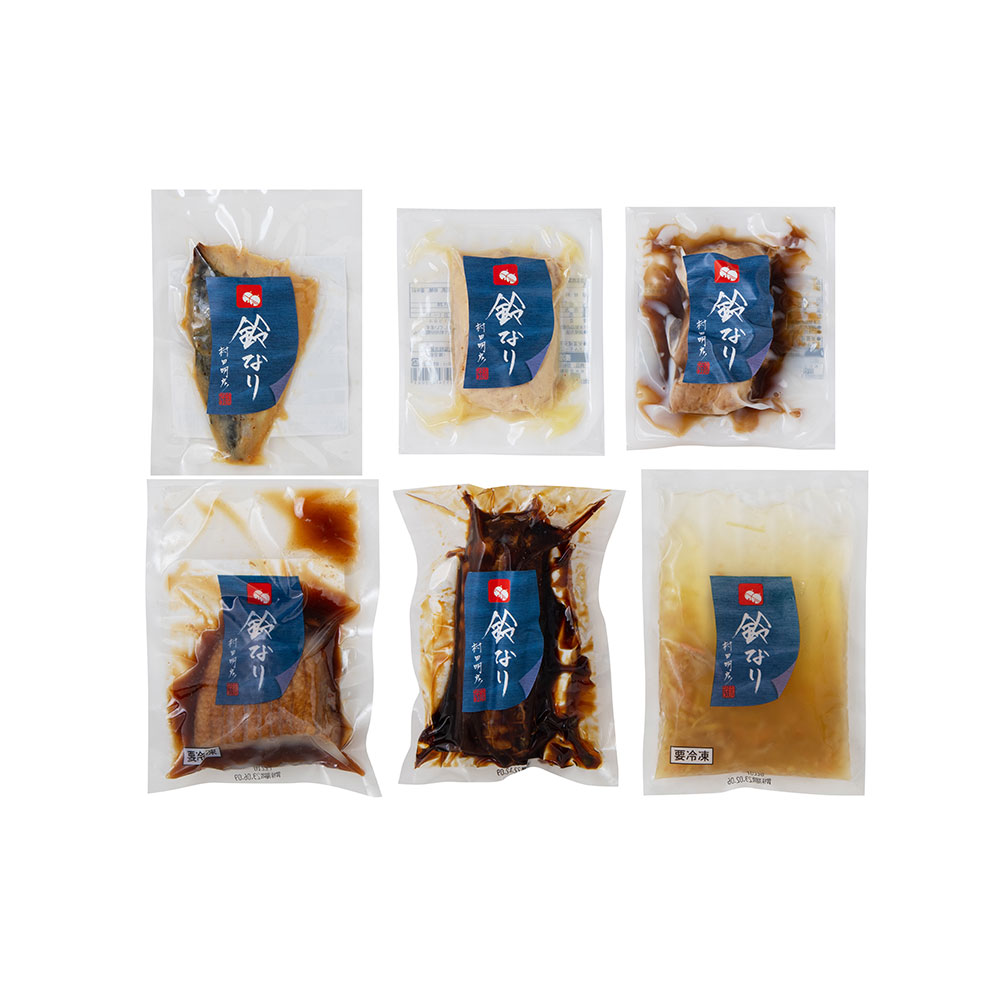 本格惣菜セット なだ万監修 和惣菜6種 詰め合わせ ギフト - 画像 (2)