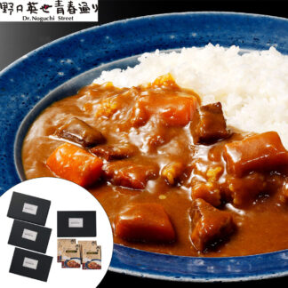 会津青春カレー 野口英世 博士 監修 レトルトカレー 中辛 (200g×4箱)×4箱