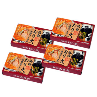 仙台ラーメンおり久 味噌味 乾麺8食 グルメ お取り寄せ