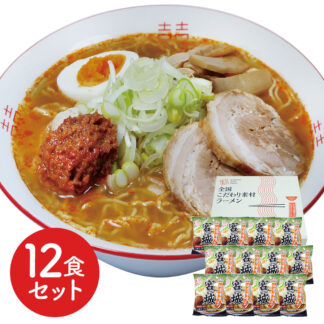 宮城 辛味噌ラーメン12食セット 生麺風 低温熟成乾燥麺 ご当地グルメ