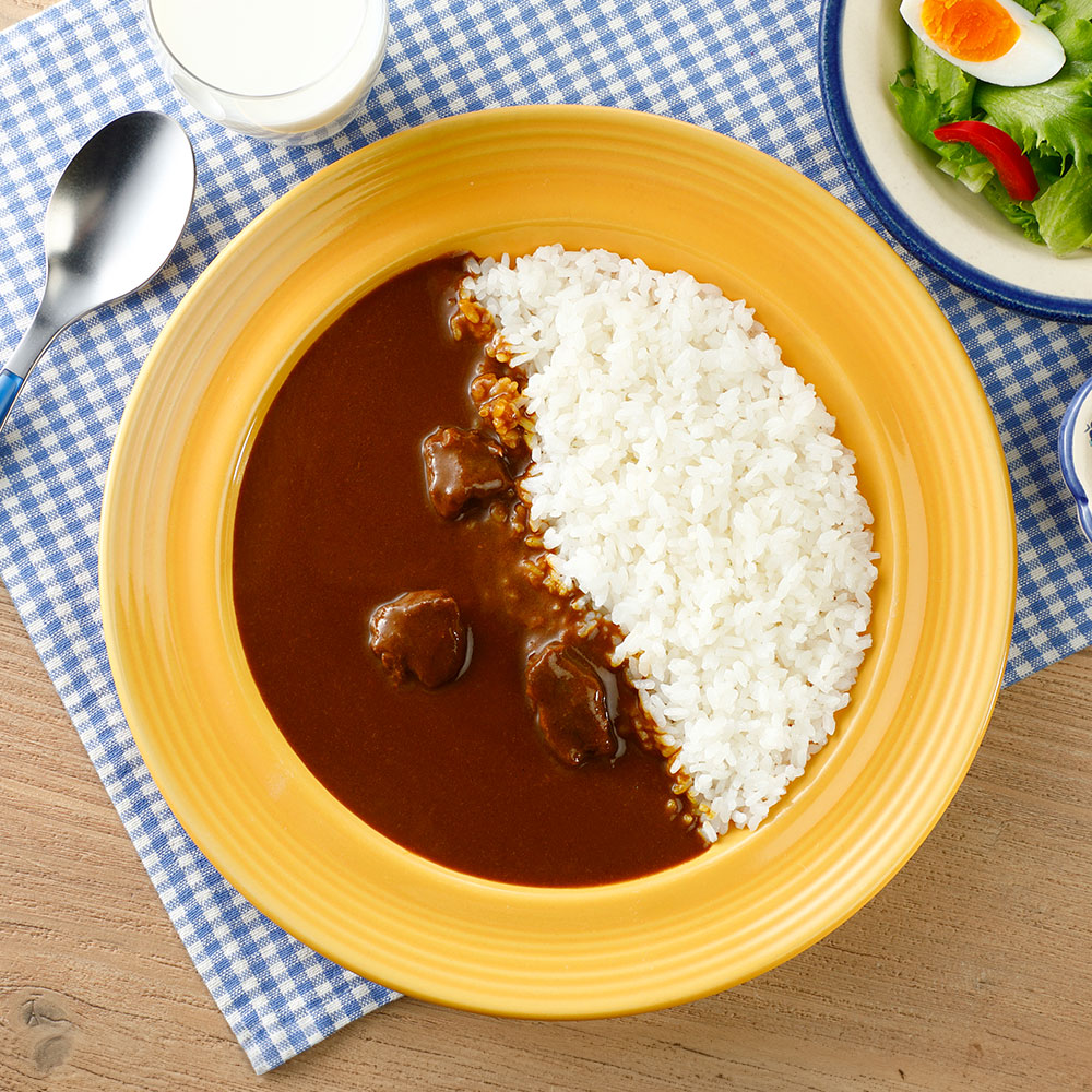 よこすか海軍カレーネイビーブルー 3食入 レトルトカレー 神奈川土産 - 画像 (3)