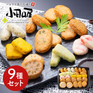 鹿児島小田口屋 彩りさつま揚げ9種セット 詰め合わせ ギフト