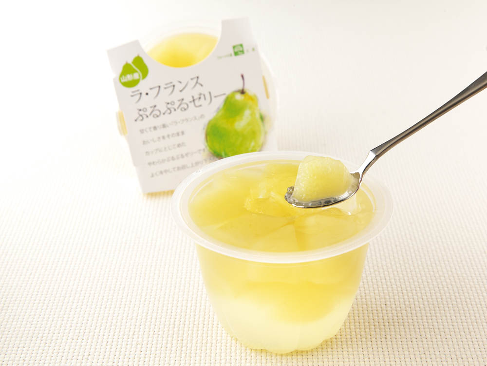 山形県産 さくらんぼ&ラフランスぷるぷるゼリーセット 果物ゼリー - 画像 (2)