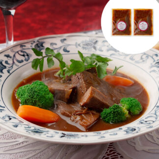 大阪 ノワ・ド・ココ 牛タンシチュー 220g×2袋 清水シェフ監修