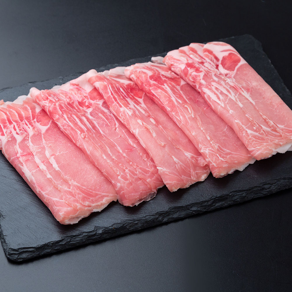 山形県米沢三元豚 しゃぶしゃぶ 600g ローススライス 冷凍 - 画像 (2)