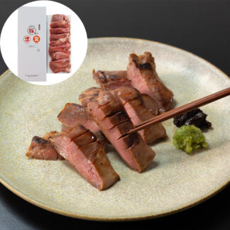 国産豚タン厚切り塩麹熟成 162時間熟成 陣中 秘伝のタレ