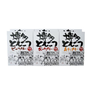 博多とんこつカレーセット 180g×6個 惣菜 レトルトカレー詰め合わせ