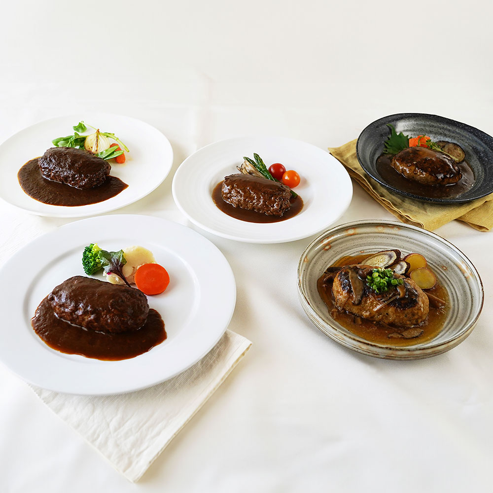 名店グルメハンバーグ5種詰め合わせ | 老舗洋食店の味をご自宅で - 画像 (3)
