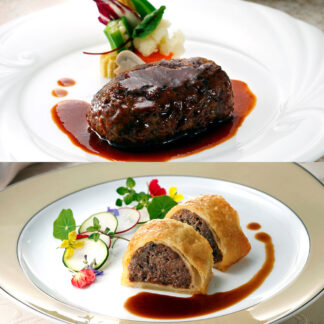 ホテルオークラ 神戸牛ハンバーグ＆ビーフパイセット 2食×2種 高級 惣菜 ギフト