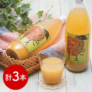JAひだ 飛騨産りんごジュース 1L×3本 ギフト 熨斗対応