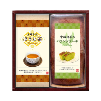 宇治抹茶パウンドケーキ ほうじ茶セット 抹茶スイーツ ギフト