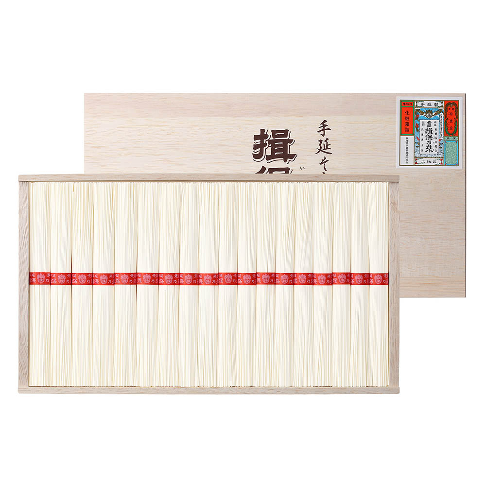 揖保乃糸 上級 木箱入り そうめん 50g×36束 家庭用 贈答用