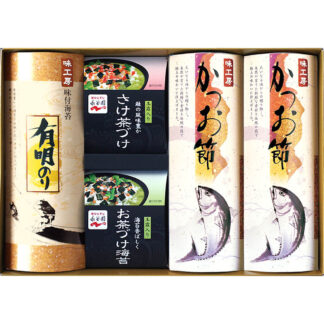永谷園お茶づけ海苔かつお節ギフトセット 鮭茶漬け のり 有明海苔