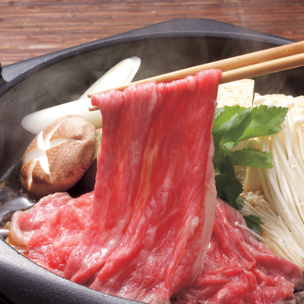 神戸ビーフ すき焼き 肩ロース 400g 冷凍 贈答用 - 画像 (2)