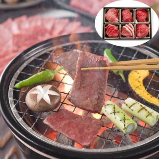 松阪牛・神戸牛 食べ比べ 玉手箱 希少部位6種 720g