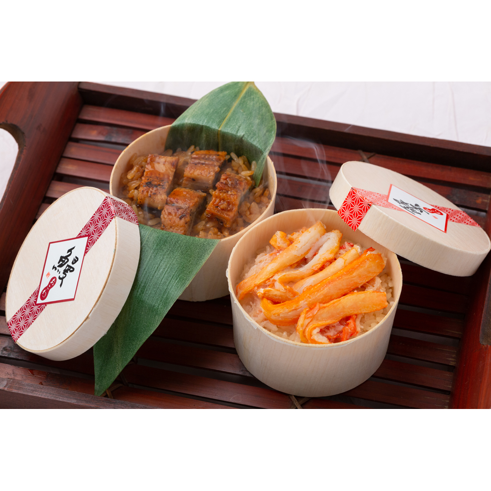 うなぎおこわ&かにおこわセット 贅沢ごはん 詰め合わせ ギフト - 画像 (2)