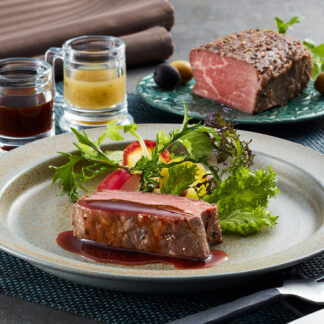 【小金井TERAKOYA監修】2種のソースで味わうローストビーフ300g