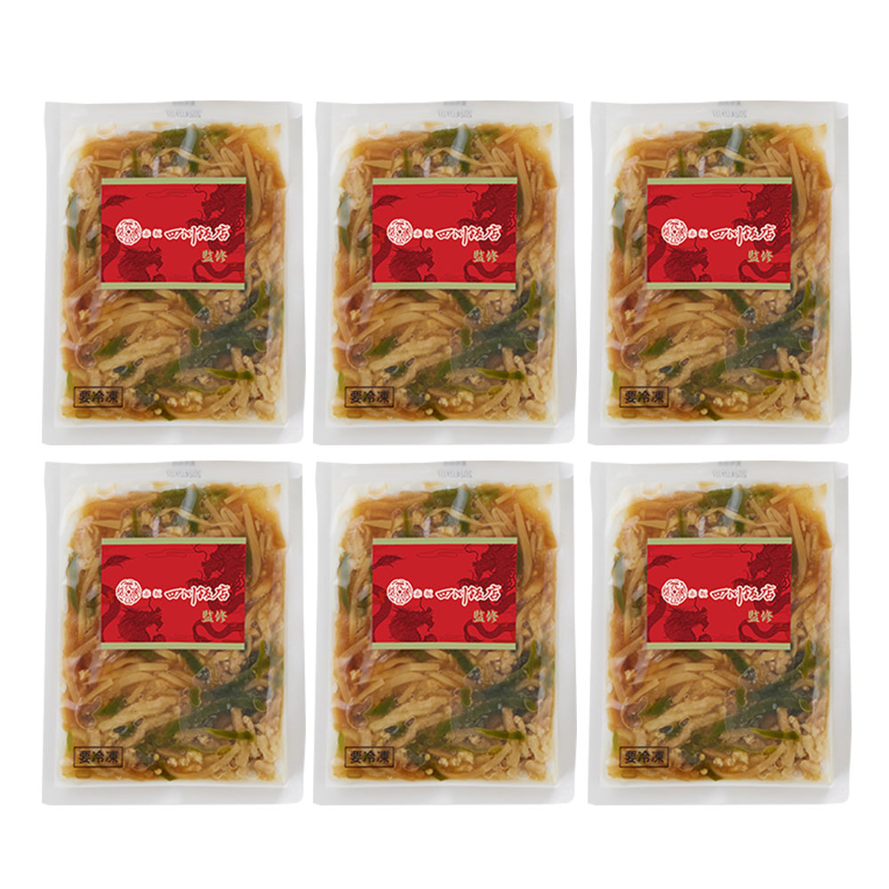 赤坂四川飯店監修 青椒肉絲丼の具6個セット 冷凍 惣菜 中華 - 画像 (2)