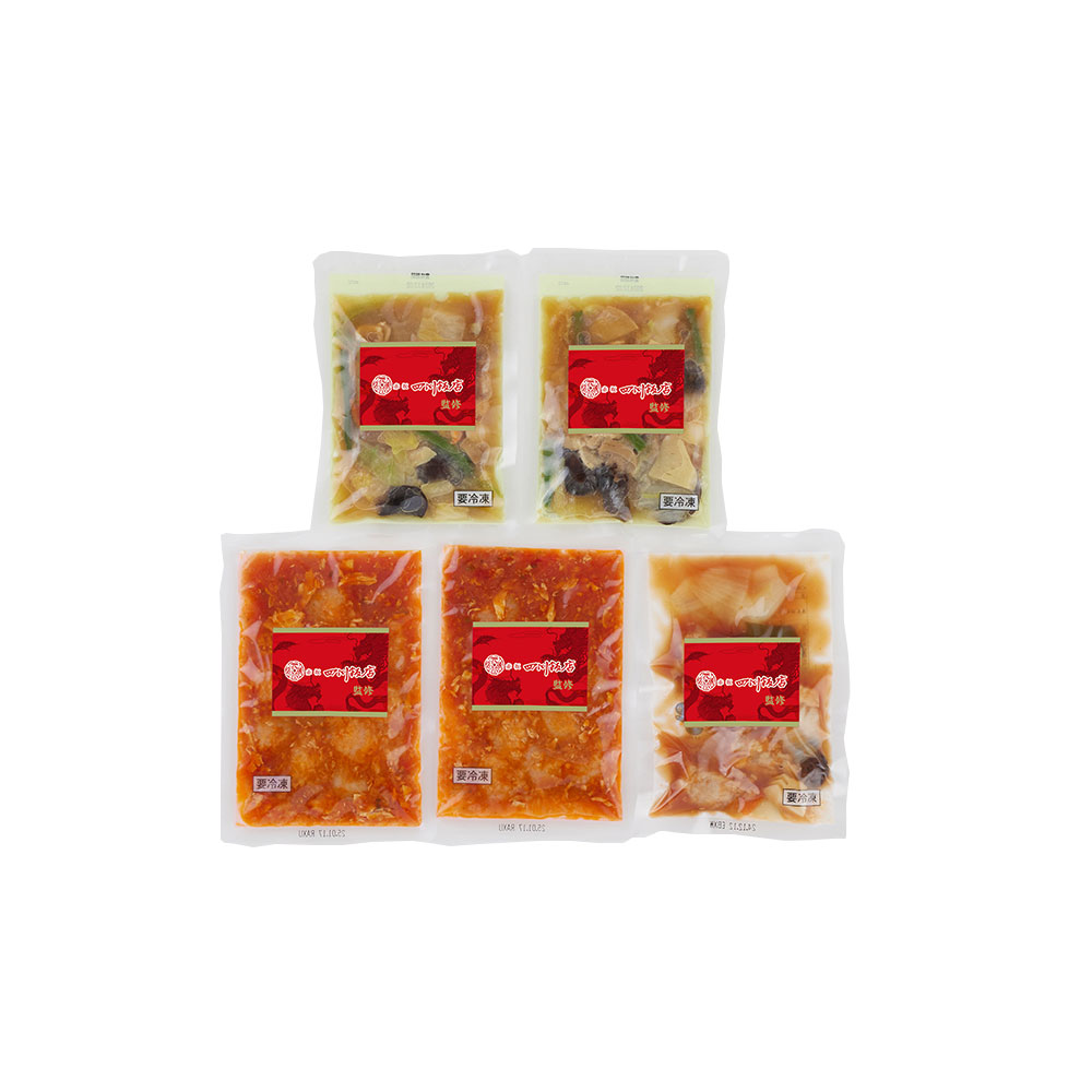 赤坂四川飯店監修 人気中華セット エビチリ 八宝菜 酢豚 冷凍 - 画像 (2)