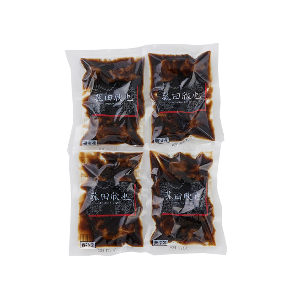 菰田欣也監修 黒酢酢豚4食セット 冷凍惣菜 中華 簡単調理 - 画像 (2)