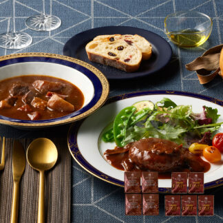 横浜ロイヤルパークホテル監修 ビーフシチュー＆ハンバーグセット