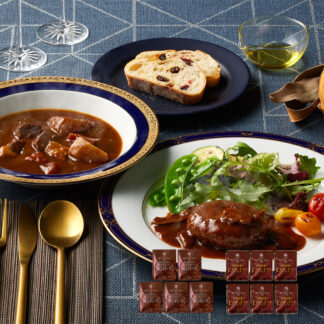 横浜ロイヤルパークホテル監修 シチュー＆ハンバーグセット 送料無料