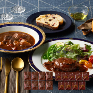 横浜ロイヤルパークホテル監修 シチュー＆ハンバーグセット 詰め合わせ