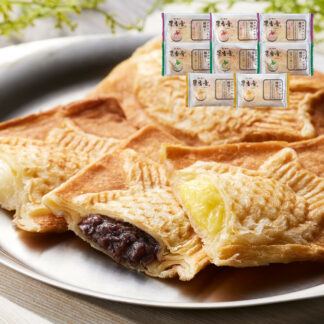 十勝クロワッサン鯛焼き3種セット 北海道産 つぶあん ミルク カスタード