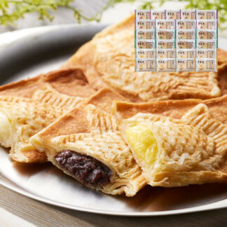 十勝クロワッサン鯛焼き3種セット 北海道産 つぶあん ミルク カスタード